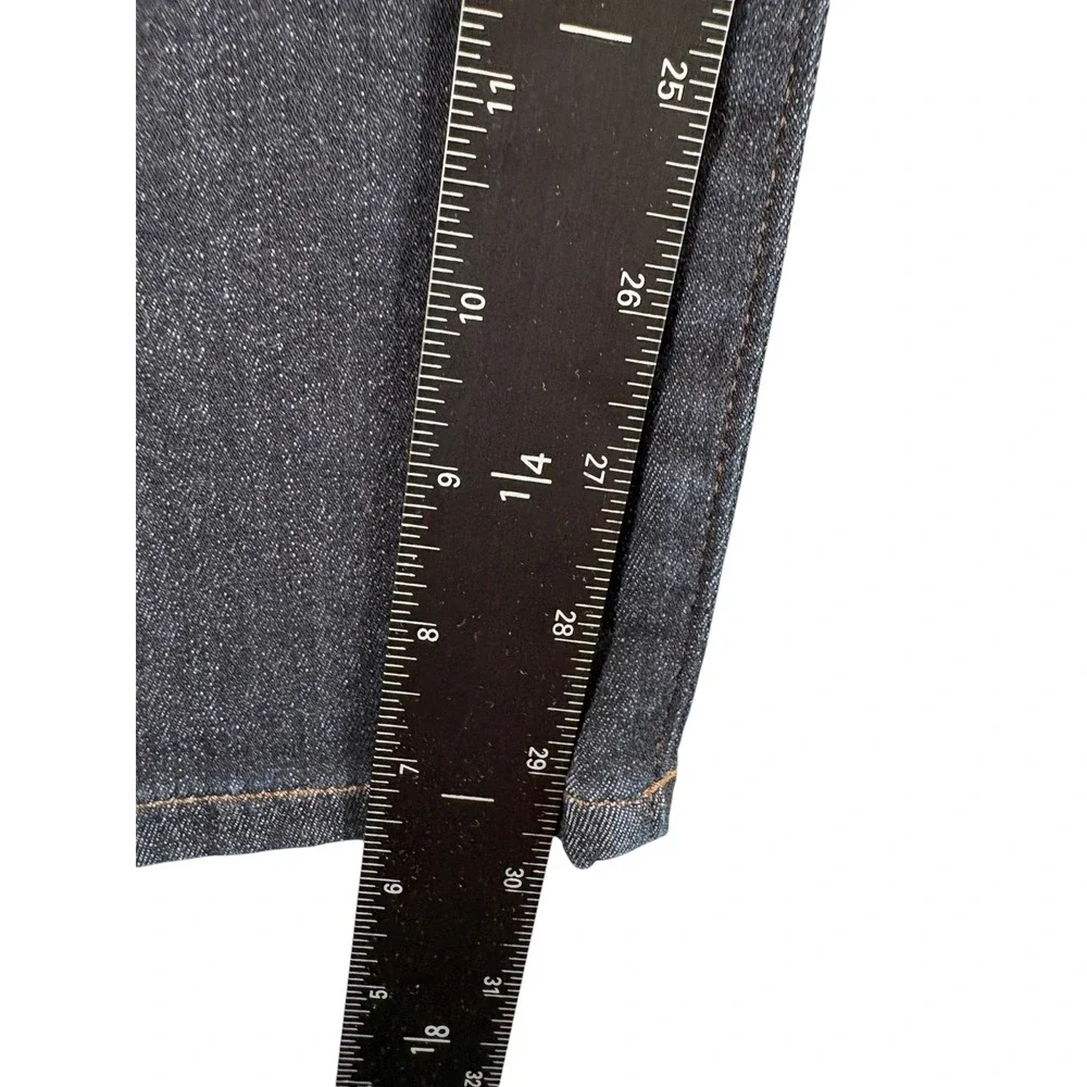 Express Jeans Mens 31x30 Blue Denim Dark Wash Hyper Stretch Slim Straight Leg